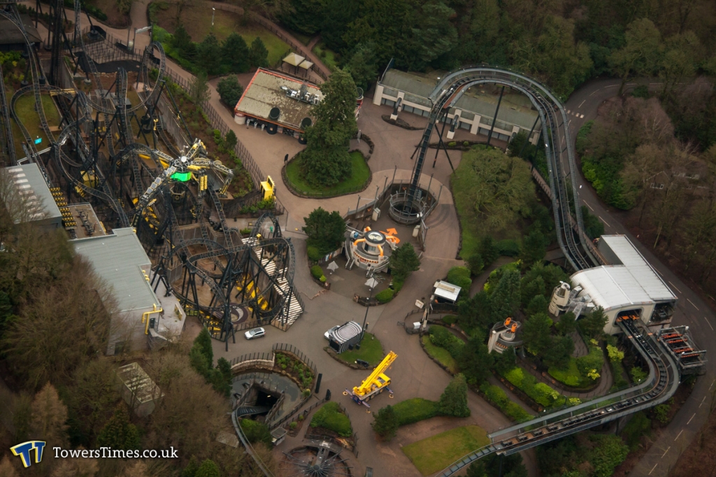 MI7 Strikes Again! Alton Towers Resort Aerial Update – Part 3 - TowersTimes