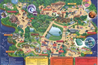 Old Park Maps - TowersTimes - Alton Towers Resort from another point of ...